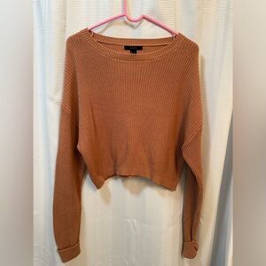 Cropped sweater